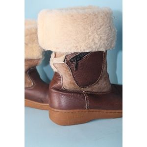 Vintage Shoes Bates Floaters Sherpa Lined Winter Boots Poshmark